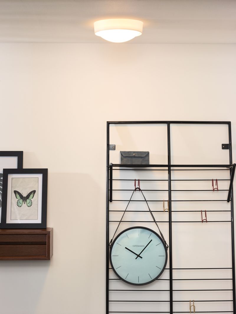 Lucide LEX - Zapustené stropné svietidlo - Ø 25 cm - 1xE27 - Biele